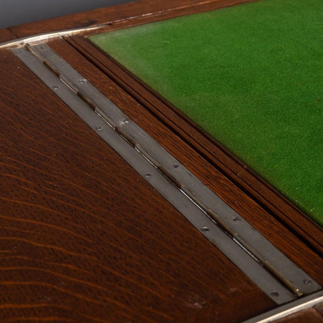 Smokers Table with Silver Accessories from Mappin & Webb, 1900s, Set of 12 For Sale - Image 14 of 18