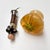 Metal Amber Colored Murano Glass Ceiling Lamp, Italy, 1960s For Sale - Image 7 of 14