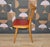 Kitchen Chair in Acella Red Mottled, 1950s For Sale - Image 4 of 10
