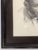 Mid-Century Modern 1976 Glen Fortune Banse Portait of Clark Gable Lithograph Print Framed For Sale - Image 3 of 4