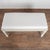 Gustavian (Swedish) Early 19th Century Swedish Gustavian White Small Bench For Sale - Image 3 of 12