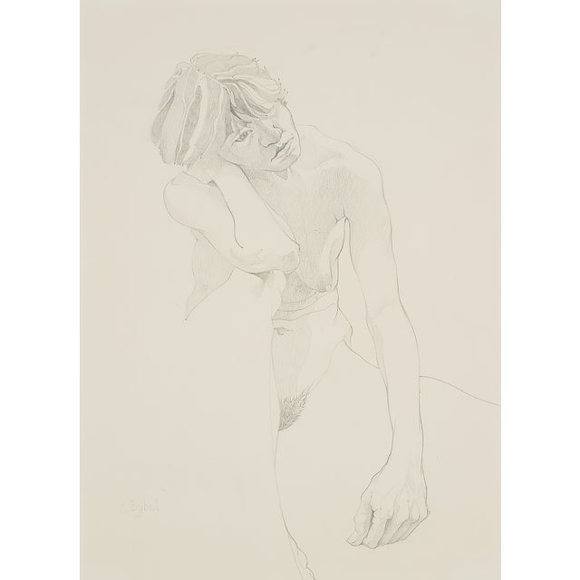 Nude in Thought - Karen Frey (Bybel), C. Unknown For Sale