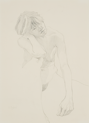 Nude in Thought - Karen Frey (Bybel), C. Unknown