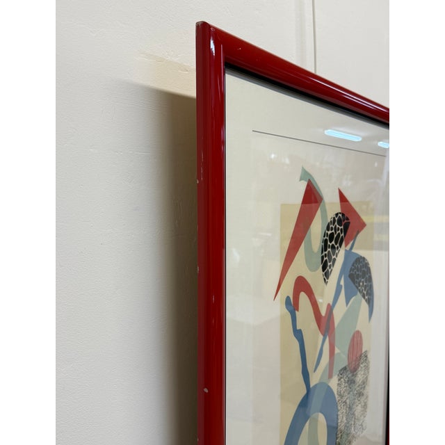 Rita Schwartz Mardi Gras Series Lithograph on Paper - 1 of 2 Available For Sale - Image 11 of 13