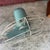 Vintage General Electric 1950s Aqua Blue Metal Oscillating Desk Fan - 10" Blades 14" Tall For Sale - Image 9 of 14