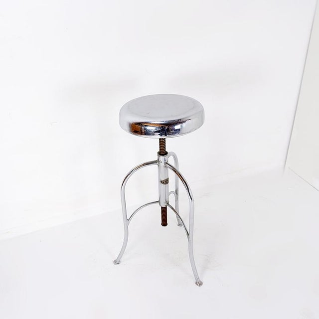 Stainless Steel Swivel Medical Stool For Sale - Image 10 of 14