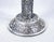 Antique Chinese Embossed Silver Candlestick, 1800s For Sale - Image 5 of 18