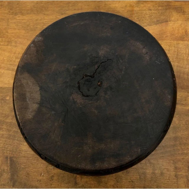 Handcarved African Hardwood Rhino Bowl / Catchall For Sale - Image 9 of 17