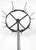 Mid-Century Modern Mid 20th Century Eight Hook Steel Coat Tree Rack For Sale - Image 3 of 4