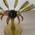 Italian Brass Theatre Ceiling Light in the style of Stilnovo, Italy, 1950s For Sale - Image 9 of 17