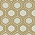 Harlequin Selo Wallpaper in Gold/Platinum - a Sample For Sale