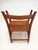 Wood Early 20th Century Set of Four American Colonial Revival Hand-Painted Armchairs, Woven Splint Seats For Sale - Image 7 of 16