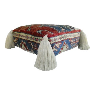 Turkish Wool Pouf For Sale