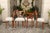 Set of Four Austrian Biedermeier Side Chairs with Lyre Shaped Backs, circa 1850 For Sale In Atlanta - Image 6 of 8