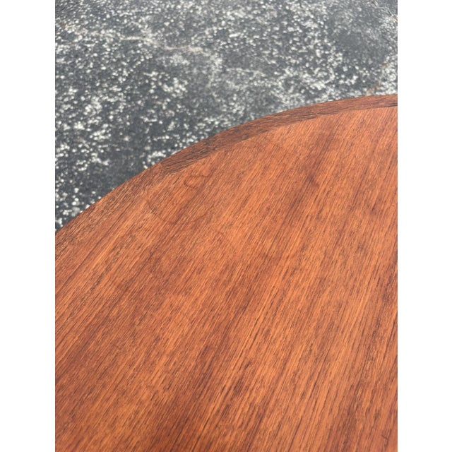 Wood Mid 20th Century Dyrlund Danish Teak & Rosewood Lotus Dining Table For Sale - Image 7 of 11