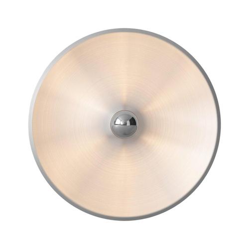Model 262 Wall Lamp in Satinated Aluminum from Gino Sarfatti For Sale - Image 9 of 9