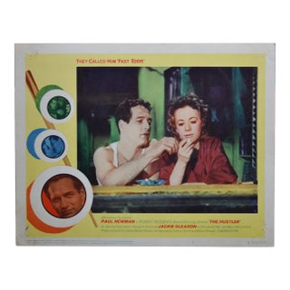 The Hustler Original American Lobby Card of the Movie, USA, 1961 For Sale