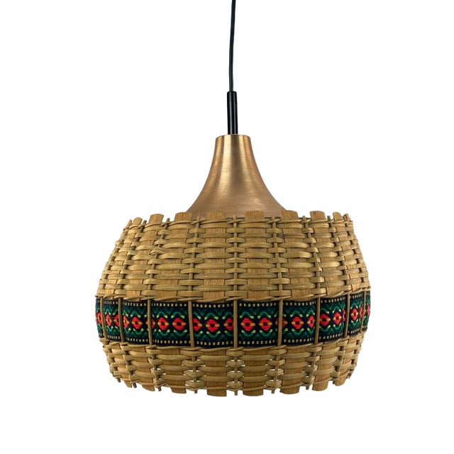 Glass Ceiling Lamp from Doria, 1960s For Sale