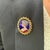 Gold Victorian Antique French 18k Yellow Gold Enamel Lady Portrait Brooch Pin For Sale - Image 8 of 8