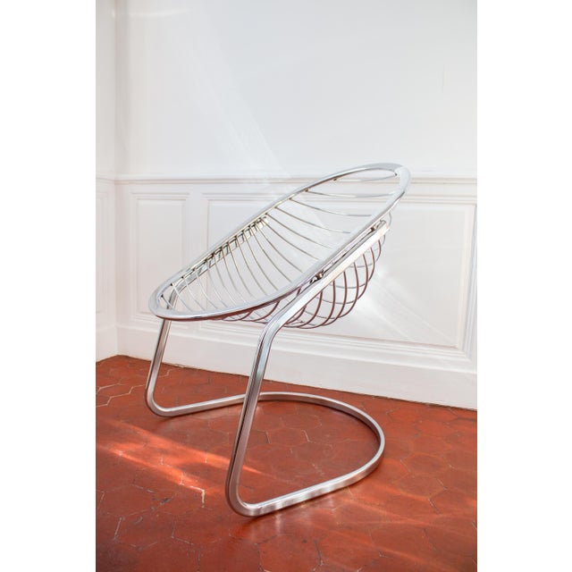 Egg Armchair attributed to Gastone Rinaldi, 1970s For Sale - Image 10 of 18