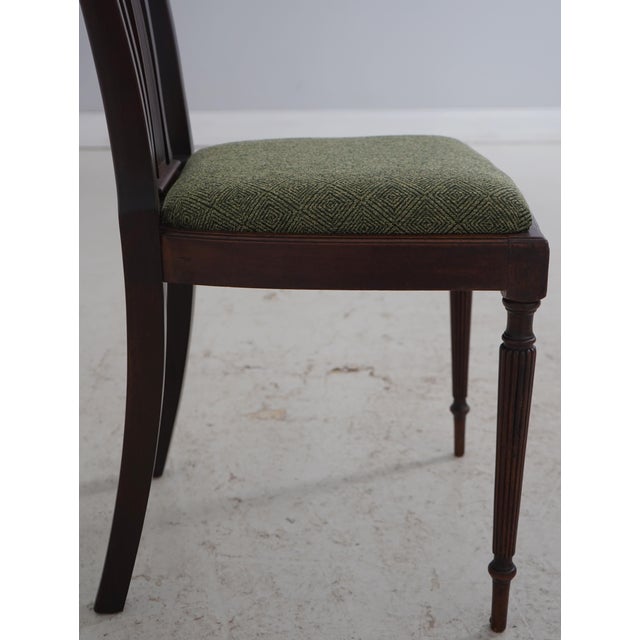 Vintage Mahogany Balloon Back Sheraton Side Chair For Sale - Image 17 of 18