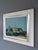 Mid-Century Modern 'Quiet Farmstead' Vintage Original Landscape Oil Painting, Framed For Sale - Image 4 of 10