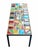 Mid-Century Modern Vintage Rectangular Coffee Table with Chiselled Murano Glass Top from Poliarte, Italy, 1960s For Sale - Image 3 of 13