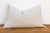 Saharan Ivory Lumbar Moroccan Silk Pillow For Sale In Los Angeles - Image 6 of 7