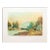 1950s After Alfred Sisley "The Seine at Bougival", First Edition Swiss Full-Color Print For Sale