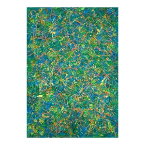 Spring Is in the Air - Abstract Expressionist Landscape Painting on Canvas Original Artwork by Marc Raphael