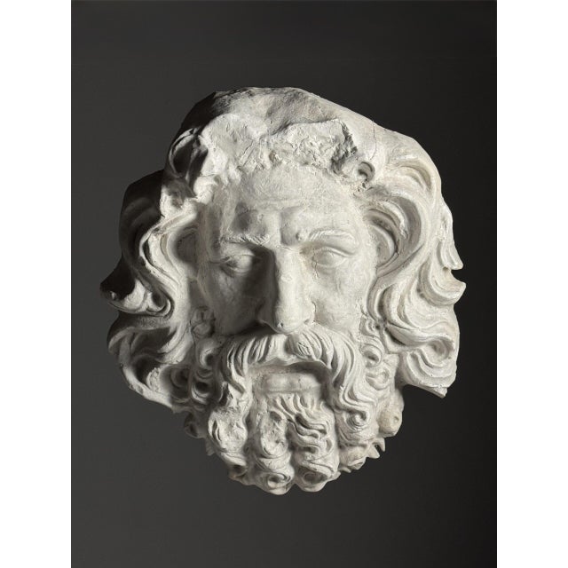 Unknown, Zeus Head, Plaster For Sale - Image 4 of 18