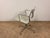 Mid-Century Modern EA 117 Aluminium Desk Chair in White Leather and Chrome by Charles and Ray Eames for Vitra For Sale - Image 3 of 12