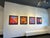 Stanley Dean Edwards abstract geometric painting. Edwards is in the collection of Smithsonian, Chicago Art Institute and...