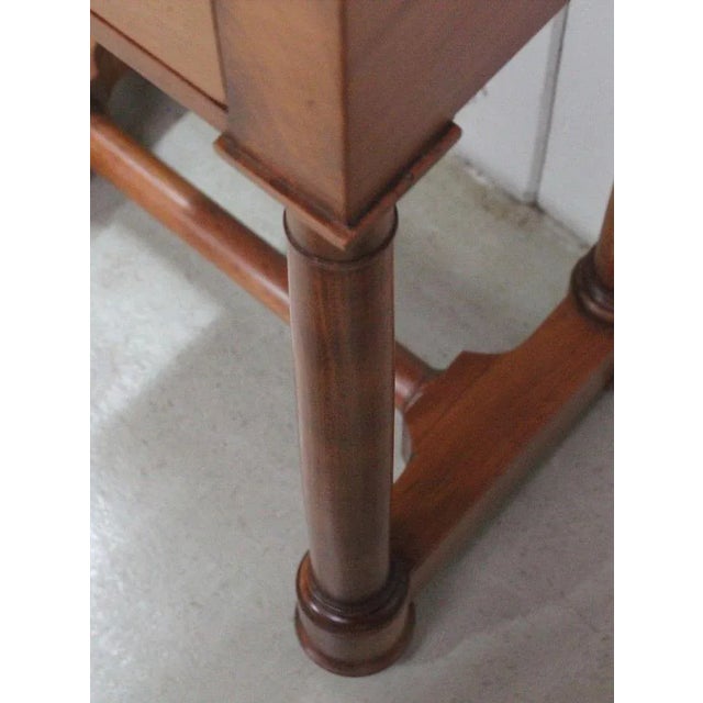 Small Empire Style Solid Birch Side Table, Early 1800s For Sale - Image 15 of 18