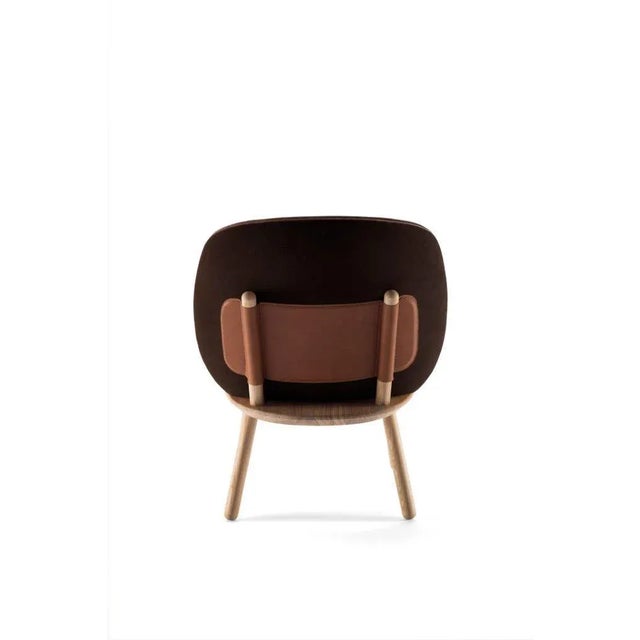 Not Yet Made - Made To Order Naïve Low Chair in Brown by etc.etc. for Emko For Sale - Image 5 of 6