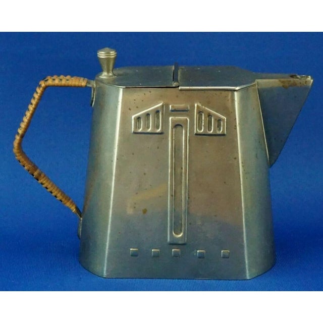 20th Century Art Deco Silver-Plated Teapot by WMF Württembergische Metallwarenfabrik, Germany, 1890s For Sale - Image 5 of 18