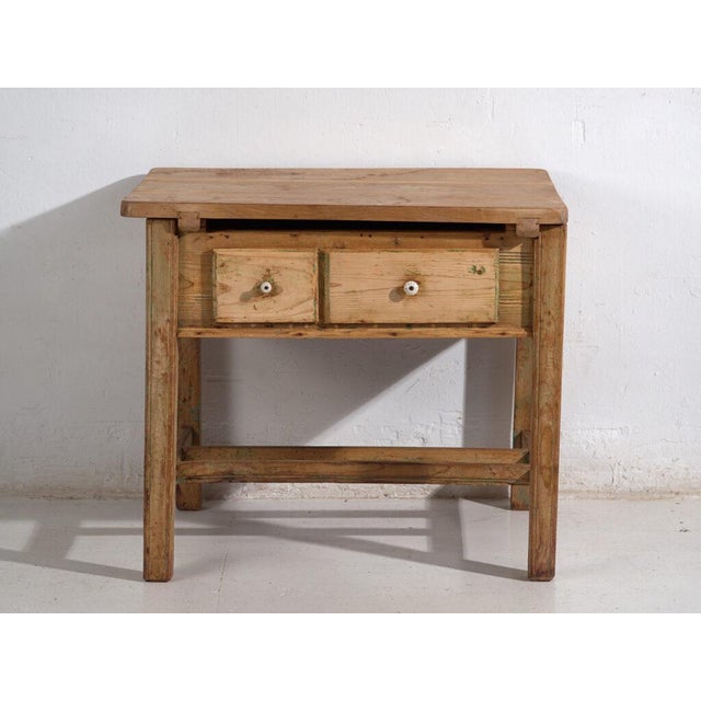 Tyrolean Pine Kitchen Table by Amaru For Sale - Image 6 of 11