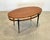 Teak Oval Coffee Table, 1960s For Sale - Image 9 of 9