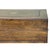 Wood Vintage Natural Wood Light Brown Rectangular Trunk With Drawer For Sale - Image 7 of 10