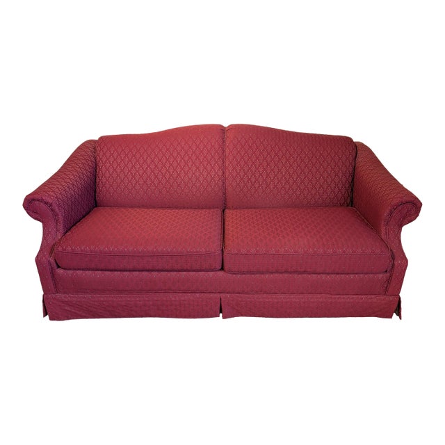 1990s Traditional Flexsteel Sleeper Sofa For Sale