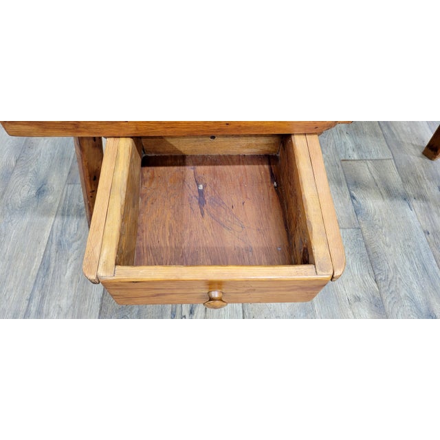 Wood Antique Cobbler’s Bench Coffee Table For Sale - Image 7 of 11
