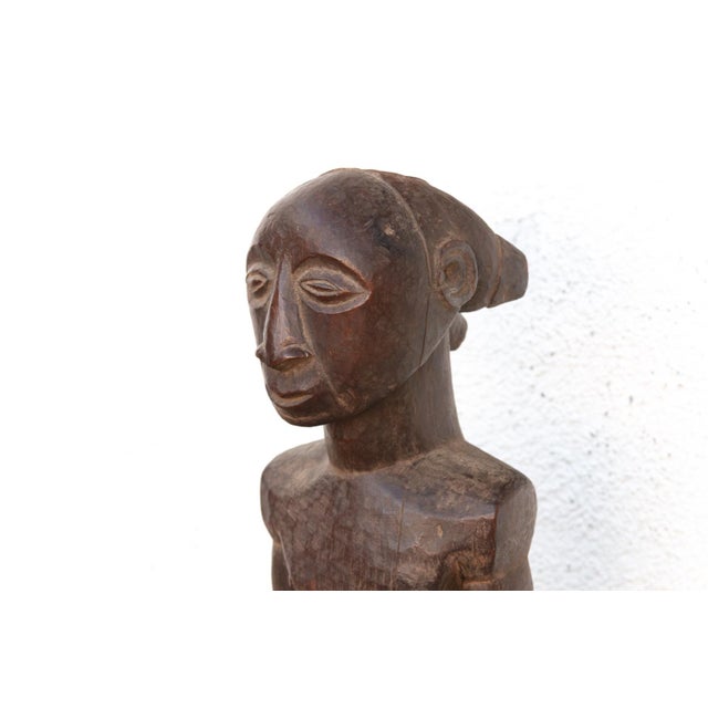 African Authentic Carved African Ancestor Figure For Sale - Image 3 of 9