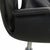 Tulip Chair in Black Leather from Fabricius and Kastholm, 2000s For Sale - Image 15 of 18