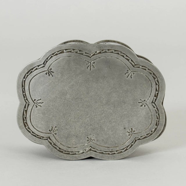 Mid-Century Modern Pewter Box from Herman Bergman, 1927 For Sale - Image 3 of 8