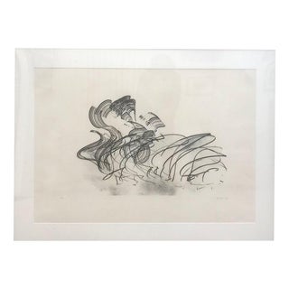 Hans Hartung, G, 1970-1 / The Prints of the Cometa, Plate II, 1970, Etching For Sale