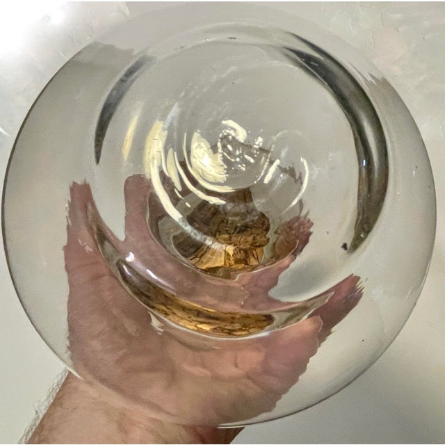 1960s Late 20th Century Mid-Century Modern "Jungfru" Glass Decanter by Signe Persson-Melin for Boda, 1960s For Sale - Image 5 of 6