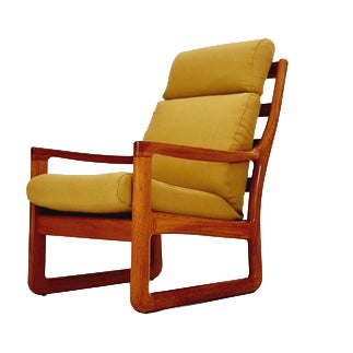 Mid-Century Modern Teak Easy Lounge Chair by Johannes Andersen for Silkeborg, 1960s For Sale