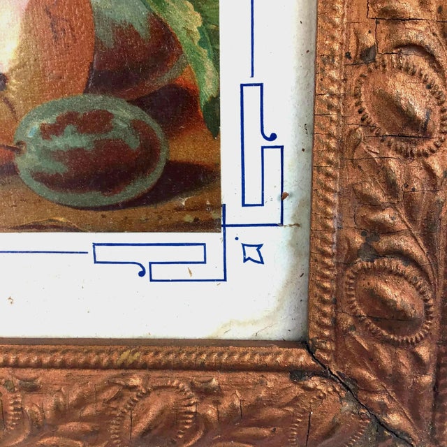 Photorealism 19th Century Original Framed Oil Painting For Sale - Image 3 of 11