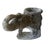 Traditional Vintage Weathered Cast Stone Elephant Garden Planter For Sale - Image 3 of 12