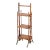 Antique English Three Tiered Burnt Bamboo Stand For Sale